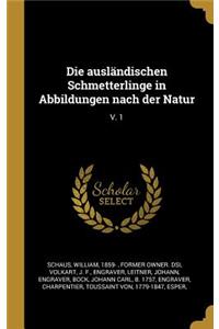 Die ausländischen Schmetterlinge in Abbildungen nach der Natur