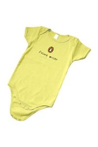 Onesie: Future Writer (6-12 mos) Yellow