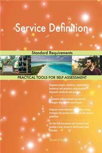 Service Definition Standard Requirements