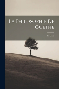 philosophie de Goethe