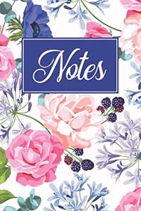 Notes: Beautiful feminine floral notebook is perfect for use as a diary or journal for women, teen or tween girls who adore flowers