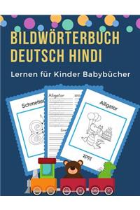 Bildwörterbuch Deutsch Hindi Lernen für Kinder Babybücher