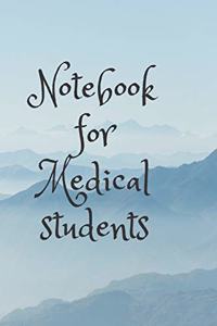 Blank Notebook For Medical Students