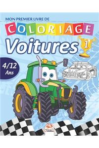 Mon premier livre de coloriage - Voitures 1