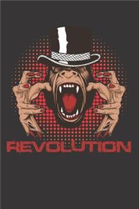 Revolution Halloween Costume Notebook Journal