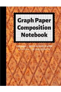 Graph Paper Composition Notebook