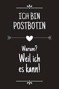 Ich bin Postbotin