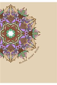 Blank Diary book