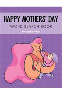 Happy Mothers' Day Word Search Book