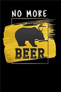 no more beer