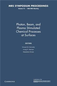 Photon, Beam, and Plasma Stimulated Chemical Processes at Surfaces: Volume 75