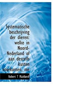 Systematische Beschrijving Der Dieren