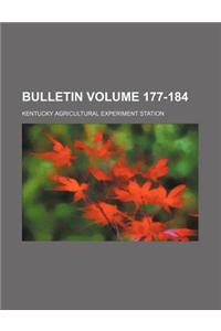 Bulletin Volume 177-184