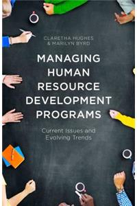 Managing Human Resource Development Programs