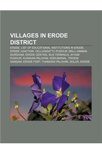 Villages in Erode District