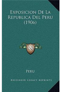 Exposicion de La Republica del Peru (1906)