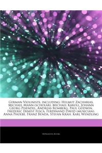 Articles on German Violinists, Including
