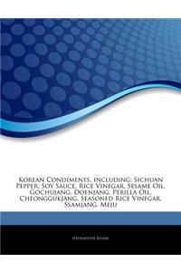 Articles on Korean Condiments, Including