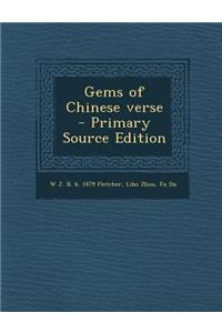 Gems of Chinese Verse