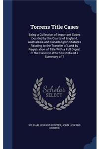 Torrens Title Cases