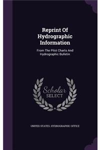 Reprint of Hydrographic Information