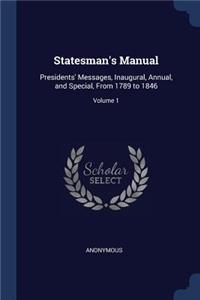 Statesman's Manual