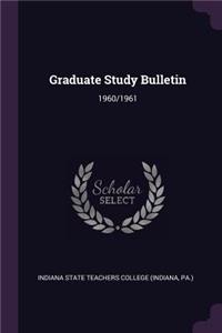Graduate Study Bulletin