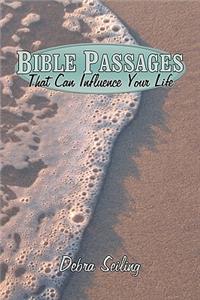 Bible Passages That Can Influence Your Life