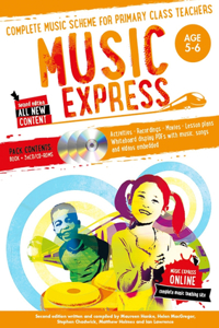 Music Express: Age 5-6 (Book + 3 CDs + DVD-Rom)