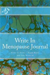 Write In Menopause Journal