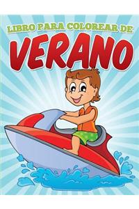 Libro para colorear de verano