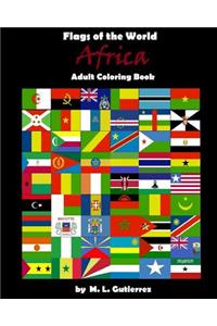 Flags of the World Series (Africa), adult coloring book