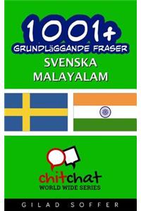 1001+ Grundlaggande Fraser Svenska - Malayalam