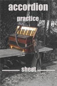 accordion practice sheet