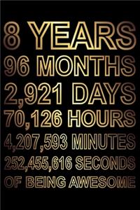 8 Years Of Being Awesome