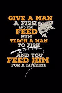 Man fish feed for a lifetime