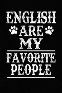 English Are My Favorite People
