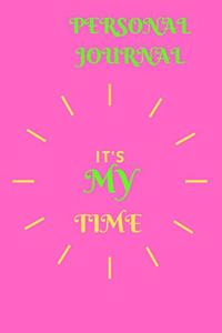 It's My Time Personal Journal