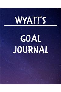 Wyatt's Goal Journal