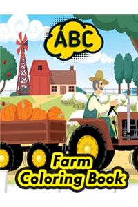 Abc Farm Coloring Book