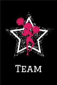 Team Cheerleading Notebook
