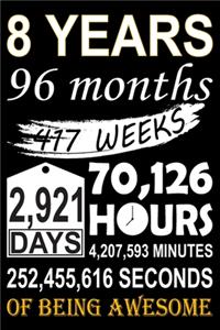 8 Years Of Being Awesome