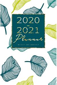 2020-2021 Weekly And Monthly Planner