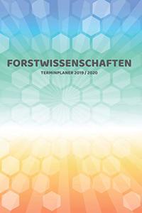 Forstwissenschaften Terminplaner 2019 2020