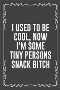 I Used to Be Cool, Now I'm Some Tiny Persons Snack Bitch