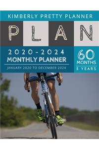 5 year monthly planner 2020-2024