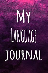 My Language Journal