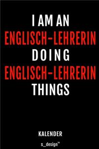 Kalender für Englisch-Lehrer / Englisch-Lehrerin