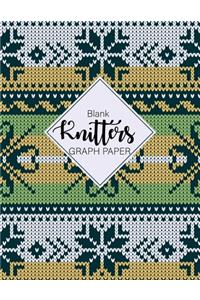 Knitters Graph Blank Paper