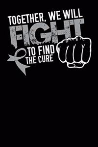 Brain Cancer Awareness Notebook